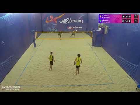 15:45 M. Kyselov / R. Prytuliak - I. Datsiuk / V. Antoniuk 07.10.2022 | Winners Beach Volleyball