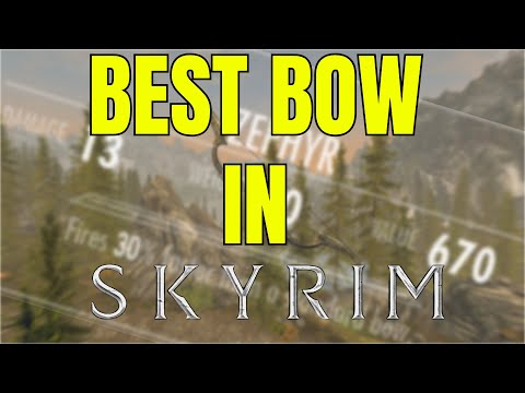 How To Get The BEST Bow Early In Skyrim SE/AE!!! (HIGH DAMAGE)