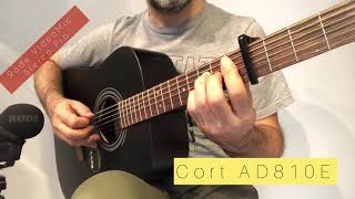 Video thumbnail for Cort AD810E BKS Elektro Akustik Gitar by MyDukkan