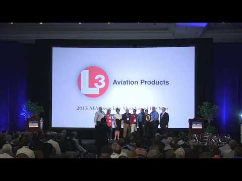 Aero-TV: L-3 Aviation Products - 2015 AEA Associate Member of the Year