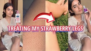 How to Get Rid Of STRAWBERRY LEGS?