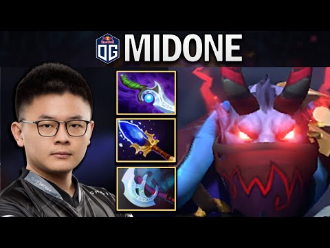 OG.MIDONE RIKI WITH AGHANIMS - DOTA 2 7.27 GAMEPLAY