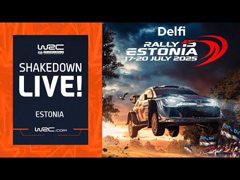 🔴 Shakedown LIVE |  WRC Delfi Rally Estonia 2025