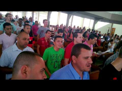 o hino,ensaio do congresso dos jovens