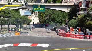 WSBR - Monaco 2015 Race Van Buuren Bonifacio Huge Crash Amateur