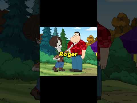 The captain cut the plane in half with a chainsaw #anime #animerecap #americandad