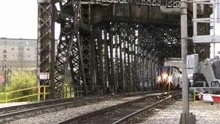 preview picture of video 'Crossing the Canal St. Bridge and Entering the Yard'