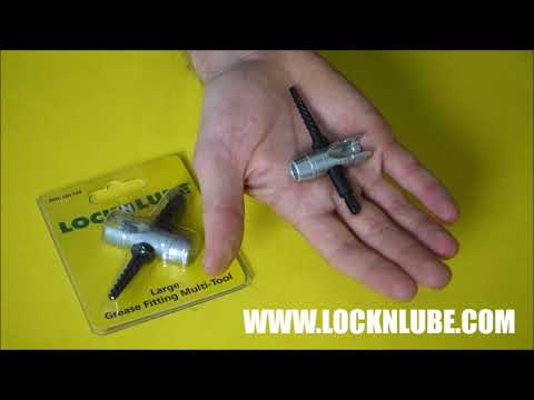 Easy out grease fitting tool from LockNLube