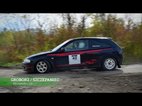ŁUKASZ GROBORZ / PAWEŁ SZCZEPANIEC - MITSUBISHI COLT | 8 KJS Rally Park Kaczyce 2024