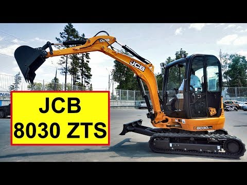 Обзор мини-экскаватора JCB 8030 ZTS