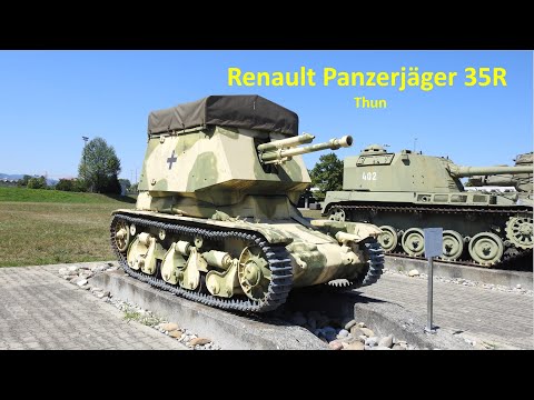 German Tank Destroyer - Panzerjäger Renault R35