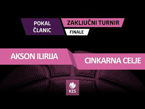 Akson Ilirija : Cinkarna Celje - finale - Pokal članic - Sezona 2018/19