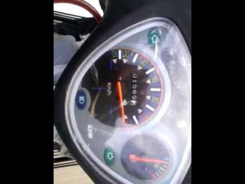 sym bonus 110 top speed