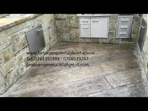 Beton Amprentat Drăgești -  Bacău  Tel.0761350488 -0766543767