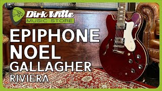 Video thumbnail for Dirk Witte - Epiphone Noel Gallagher signature Riviera by Dirk Witte Music Store