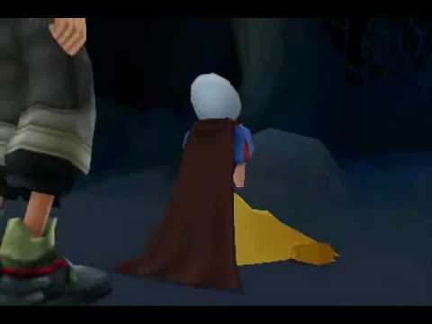 Birth by Sleep, English cutscene 98 - Frightened Princess Snow White