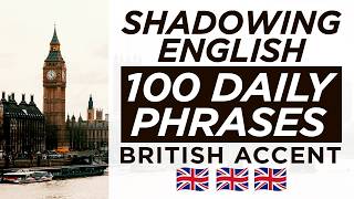 Shadowing 100 English Phrases with a Pronunciation Coach