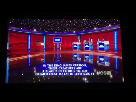 Final Jeopardy, “Food & Drink in the Bible” - Matt Amodio DAY 27 (9/23/21)