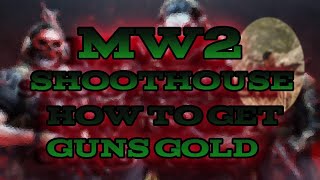 HOW TO LEVEL UP GUNS FAST TO GET GOLD IN MW2 !!!!