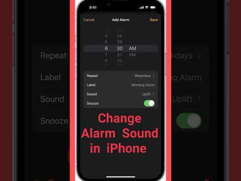 how to change alarm sound in iphone/ how to set alarm ringtone in iphone/ how to set alarm in iphone