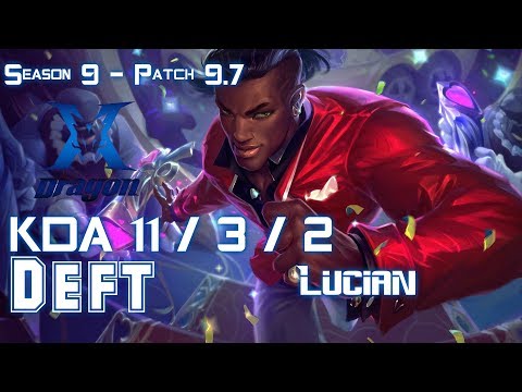 KZ Deft LUCIAN vs NEEKO ADC - Patch 9.7 KR Ranked