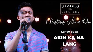 Lance Busa - &quot;Akin Ka Na Lang&quot; (A Morissette Amon Cover) Live at Christmas Tr3e in One