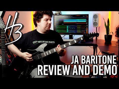 The Cheapest Bass VI?! Harley Benton JA Baritone || Full Review and Demo