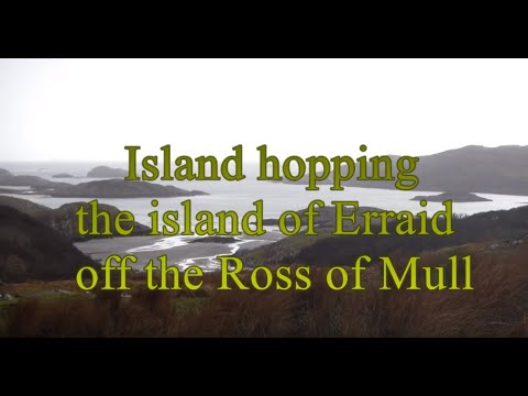 Walking on the Island of Erraid Mull Scotland