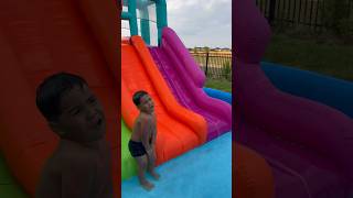 Mom and Dad throw sons tablet in the water &amp; surprise him with a new one #shorts