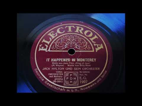 IT Happened in Monterey