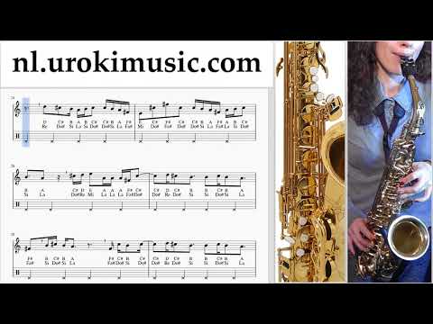 Saxofoonles (Alt) DJ Khaled, Justin Bieber - No Brainer Muzieknoten Cursus um-ih374