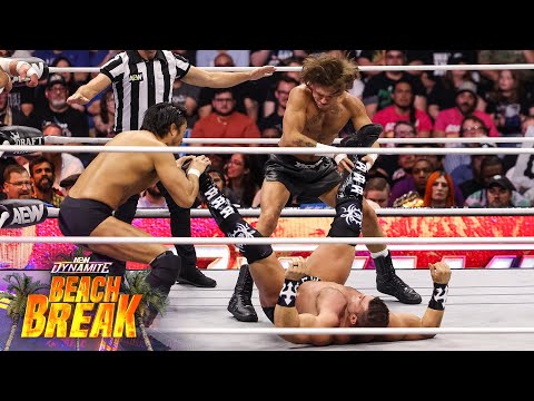 Samoa Joe, HOOK, & Shibata make waves in the Trios Division at Beach Break! | 7/3/24, AEW Dynamite