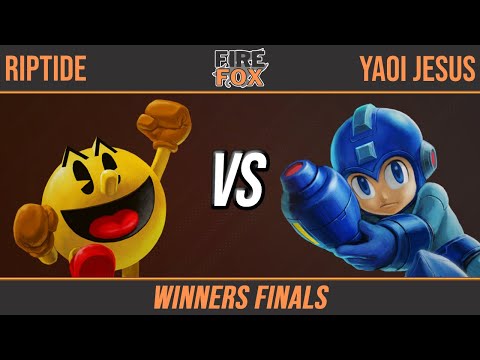 Riptide (Pac-Man) vs Yaoi Jesus (Megaman) - Fire Fox 40 Winners Finals