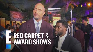 Kevin Hart Teases Dwayne Johnson Over "Good" Baby News | E! Live from the Red Carpet