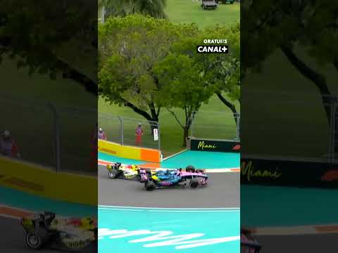 GALSY EN TONNEAU À MIAMI 😱😱😱 #formula1 #galsy #f1 #crash