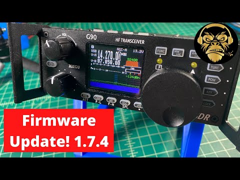 Xiegu G90 Firmware Update 1.74 Release 4 - HAM Radio thumbnail