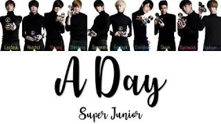 Super Junior A Day Lyrics