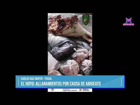 ➡️El Hoyo: allanamientos por causa de abigeato⬅️