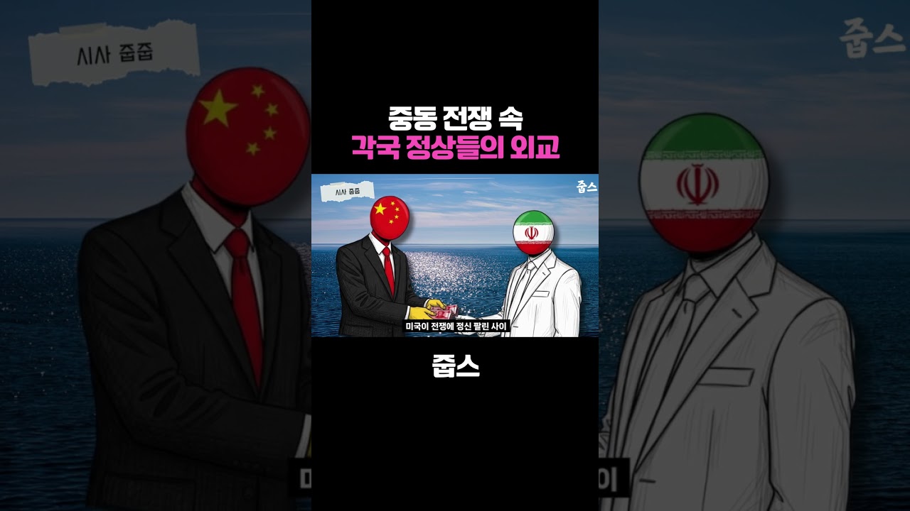 전쟁 속 각국 정상들의 외교