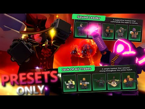 How I Beat Final Act HARD MODE with ONLY PRESETS | TDS