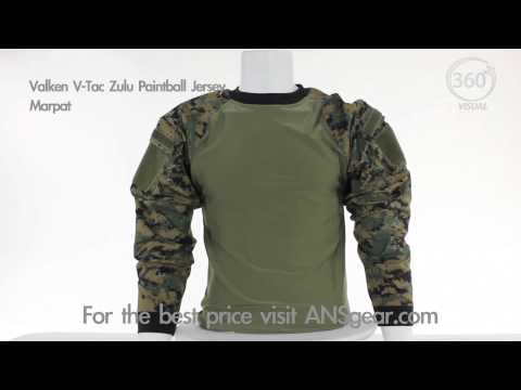 Valken V-Tac Zulu Paintball Jersey - Marpat - Visual 360