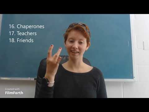 How to Sign Handkerchief in NZSL