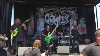 3 - Die Without Hope - Carnifex (Live @ Warped Tour Virginia Beach - 07/11/17)