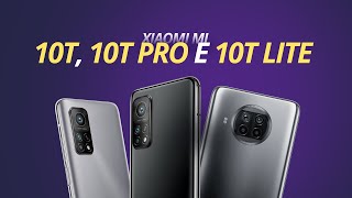 Xiaomi Mi 10T Lite vs 10T vs 10T Pro, qual a diferença?
