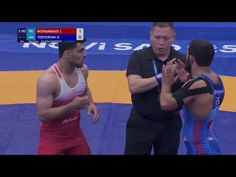 GR 72KG Semi Final | Iman Mohammadi (Iran) Vs Gasper Terteryan (Arm) | U23 World Championship 2025