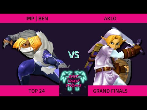 IMP | Ben (Sheik) vs. Aklo (Link) - ECF 174 Top 24 Grand Finals SSBM