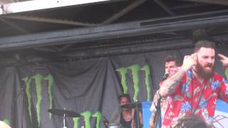 Senses Fail - Bite to Break Skin ( Live ) @ Vans Warped Tour 2015 San Antonio TX