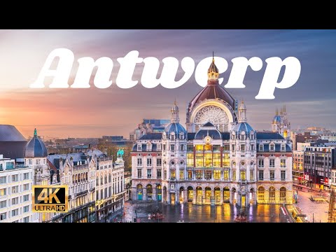 Antwerp cinematic drone footage  - Dji mini 3 pro
