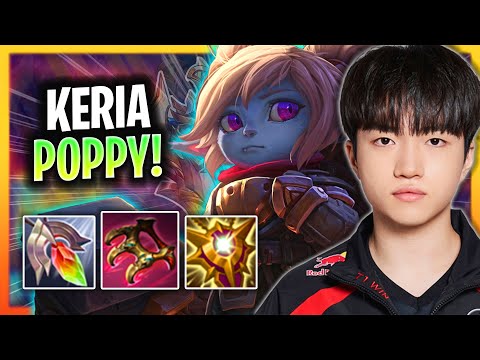 KERIA IS A BEAST WITH POPPY! | T1 Keria Plays Poppy Support vs Alistar!  Season 2025