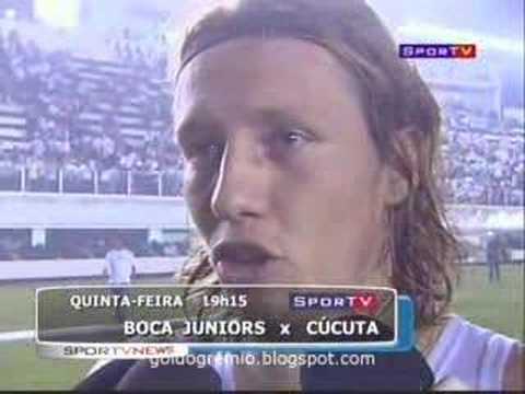 06/06/2007 - SEMI - Libertadores - Santos 3 X 1 GRÊMIO